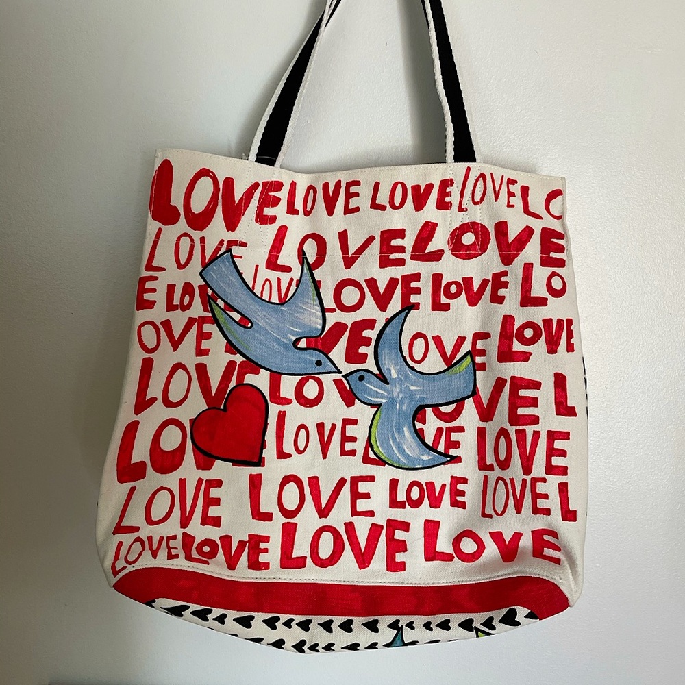 ♡ Brighton All You Need Is Love Tote Bag ♡